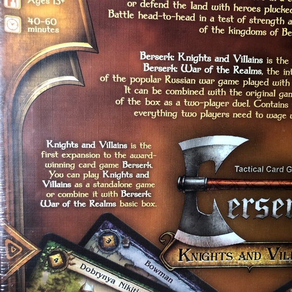 Berserk: Knights And Villains First Expansion For War Of The Realms New - Picture 7 of 10